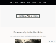 Tablet Screenshot of heitzmanreid.com